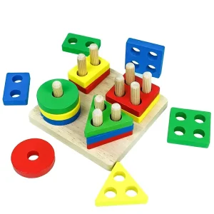 4 column shape sorter